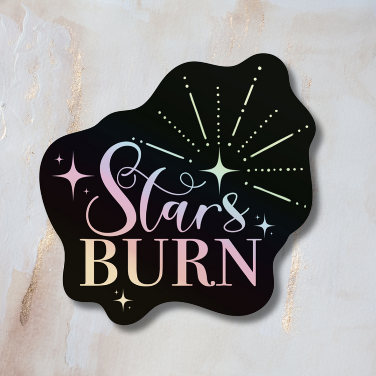 Stars Burn sticker