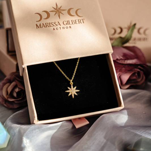 North Star Necklace (golden colour)