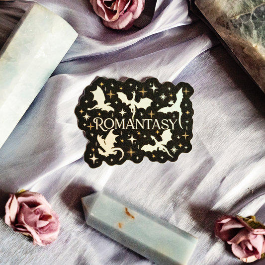 Romantasy Book Sticker